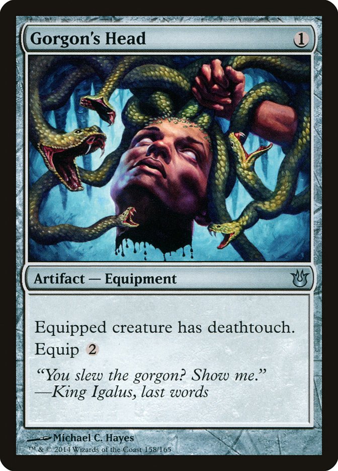 Gorgon's Head [Born of the Gods] | Total Play