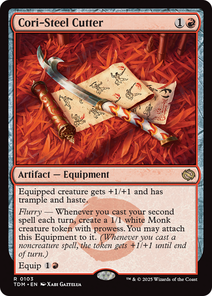 Cori-Steel Cutter [Tarkir: Dragonstorm] | Total Play