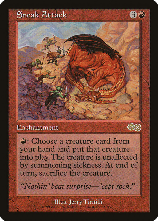 Sneak Attack [Urza's Saga] | Total Play