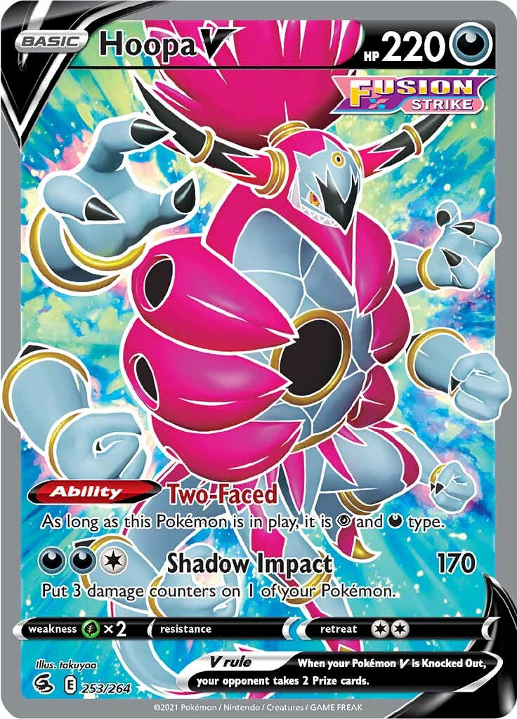 Hoopa V (253/264) [Sword & Shield: Fusion Strike] | Total Play