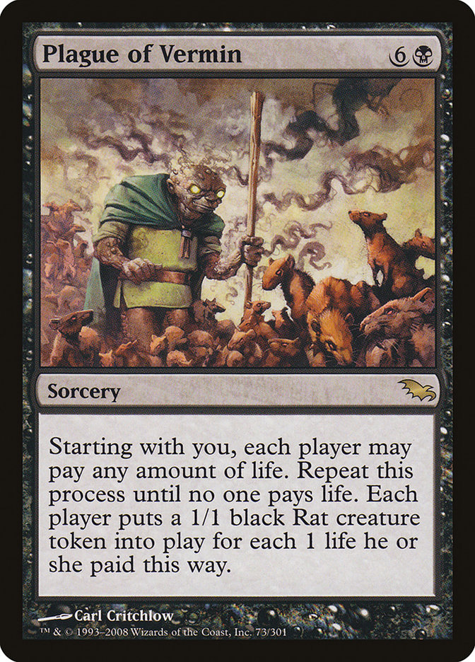 Plague of Vermin [Shadowmoor] | Total Play