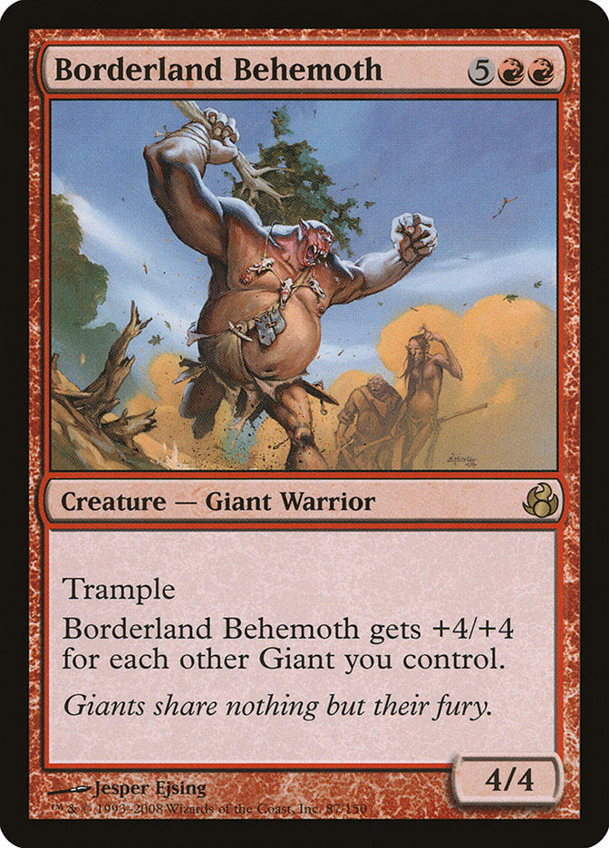 Borderland Behemoth [Morningtide] | Total Play
