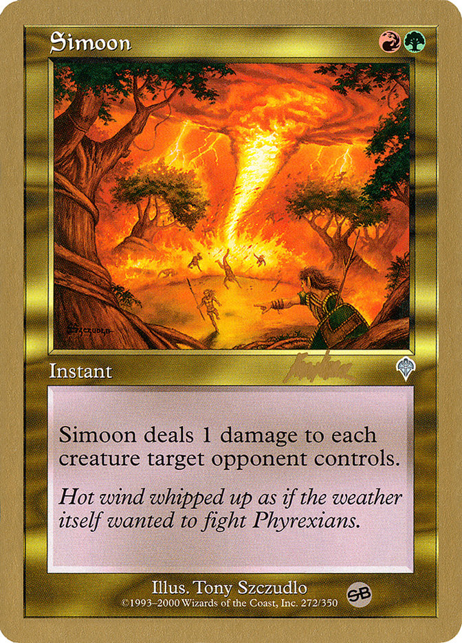 Simoon (Brian Kibler) (SB) [World Championship Decks 2002] | Total Play