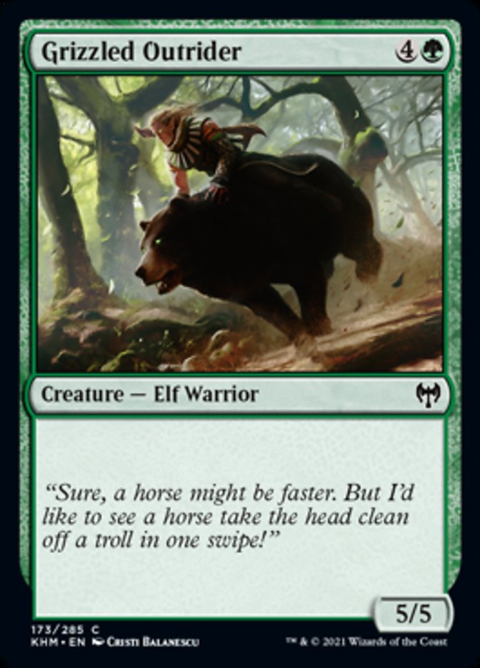 Grizzled Outrider [Kaldheim] | Total Play