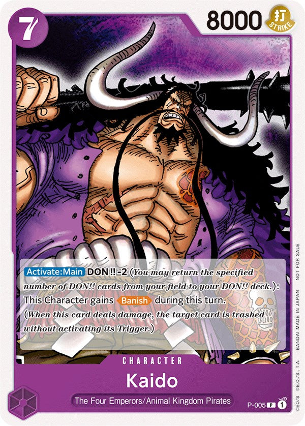 Kaido (Promotion Pack 2022) [One Piece Promotion Cards] | Total Play