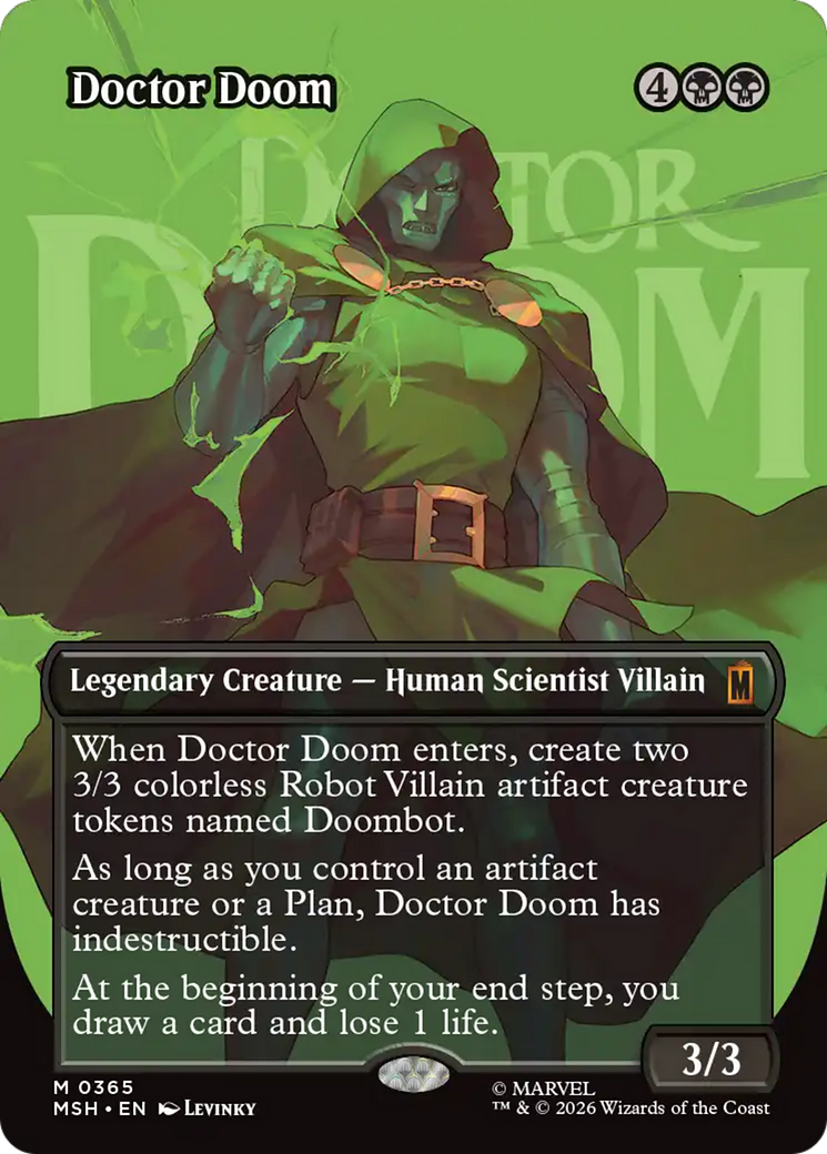 Doctor Doom (Borderless) (365) [Marvel Super Heroes] | Total Play