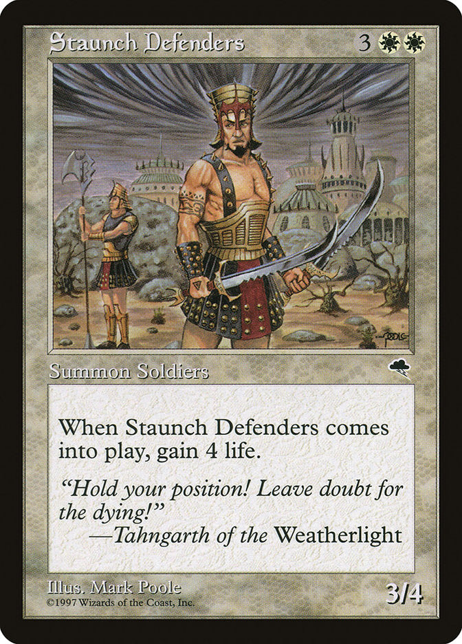 Staunch Defenders [Tempest] | Total Play