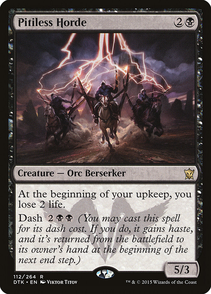 Pitiless Horde [Dragons of Tarkir] | Total Play