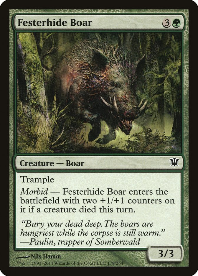 Festerhide Boar [Innistrad] | Total Play