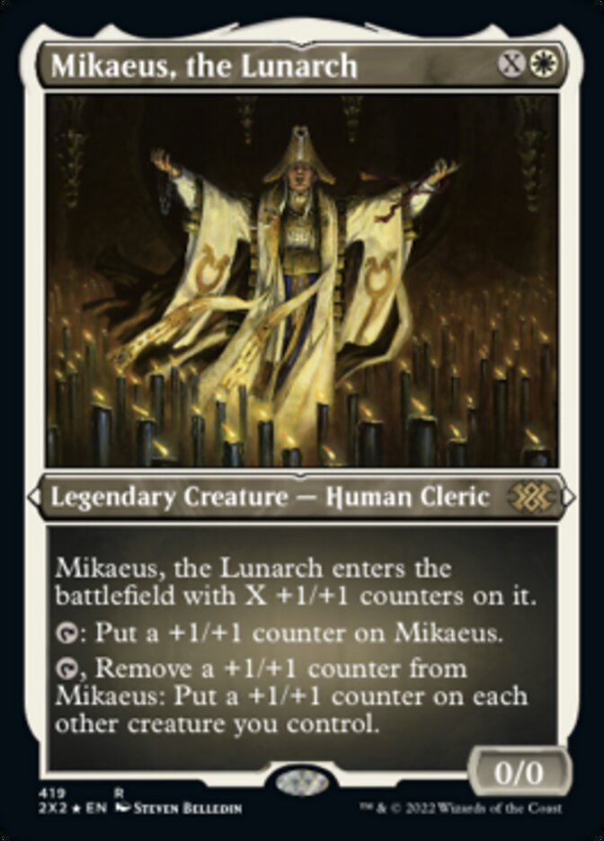 Mikaeus, the Lunarch (Foil Etched) [Double Masters 2022] | Total Play