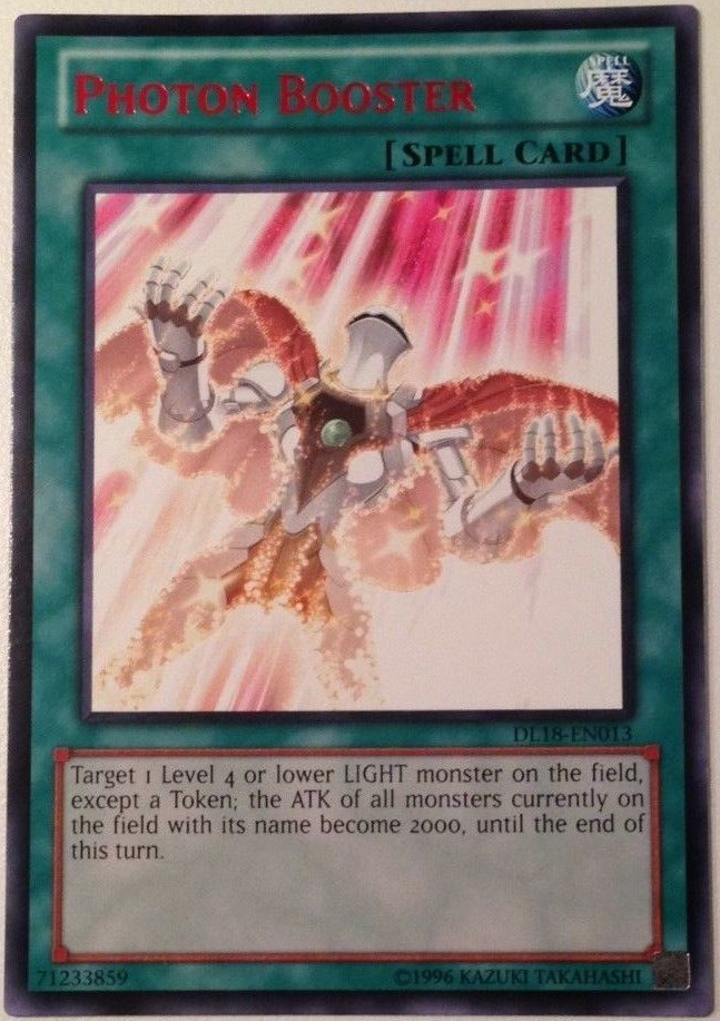 Photon Booster (Red) [DL18-EN013] Rare | Total Play