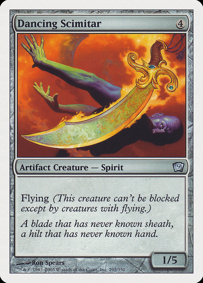 Dancing Scimitar [Ninth Edition] | Total Play
