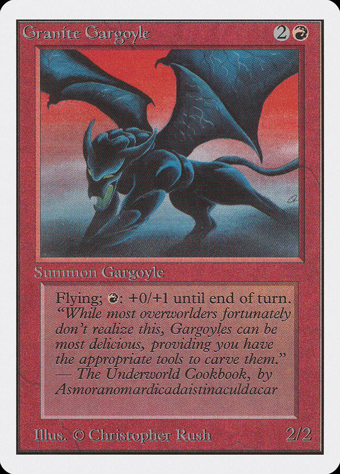 Granite Gargoyle [Unlimited Edition] | Total Play