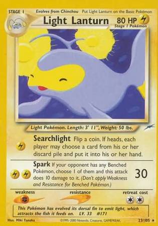 Light Lanturn (23/105) [Neo Destiny Unlimited] | Total Play