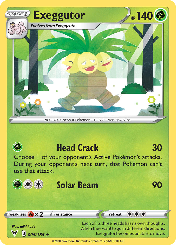Exeggutor (005/185) [Sword & Shield: Vivid Voltage] | Total Play