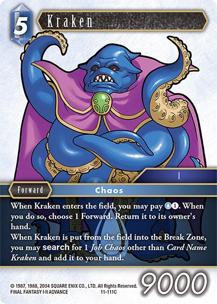 Kraken [Opus XI] | Total Play
