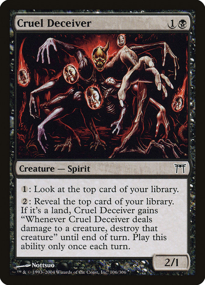 Cruel Deceiver [Champions of Kamigawa] | Total Play