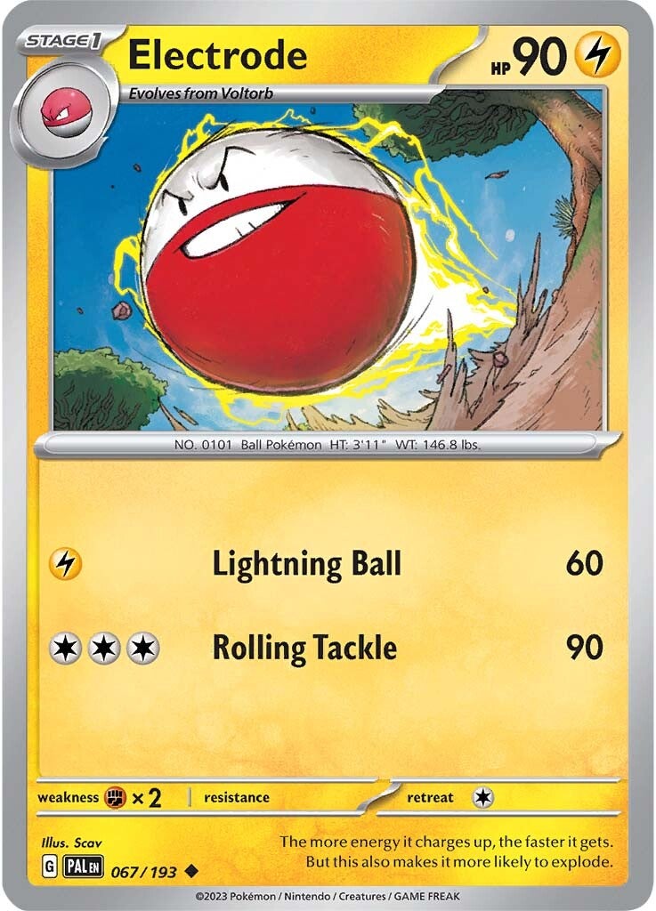 Electrode (067/193) [Scarlet & Violet: Paldea Evolved] | Total Play