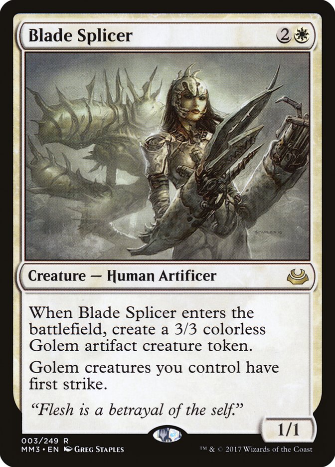 Blade Splicer [Modern Masters 2017] | Total Play