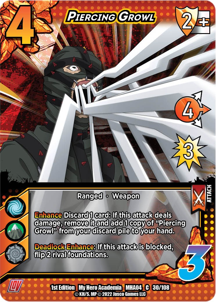 Piercing Growl [League of Villains] | Total Play