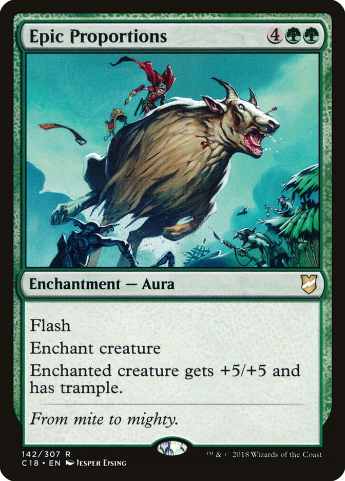 Epic Proportions [Commander 2018] | Total Play