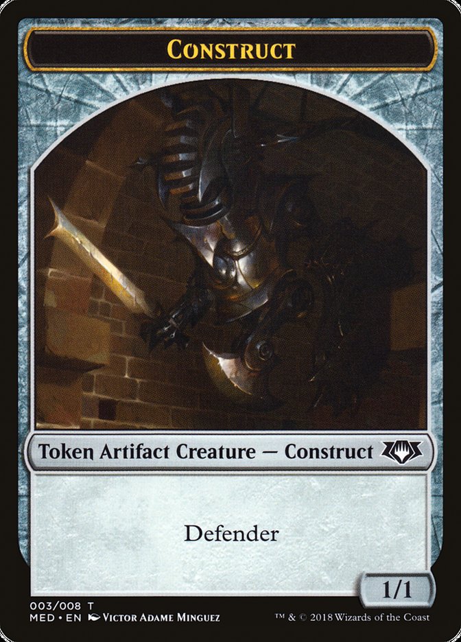 Construct Token (3) [Mythic Edition Tokens] | Total Play