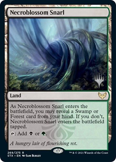 Necroblossom Snarl (Promo Pack) [Strixhaven: School of Mages Promos] | Total Play