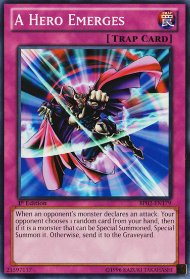 A Hero Emerges [BP02-EN179] Mosaic Rare | Total Play