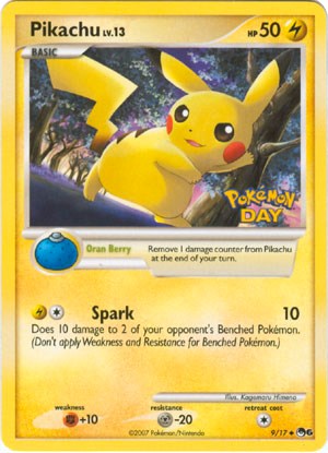 Pikachu (9/17) (Pokemon Day) [POP Series 6] | Total Play
