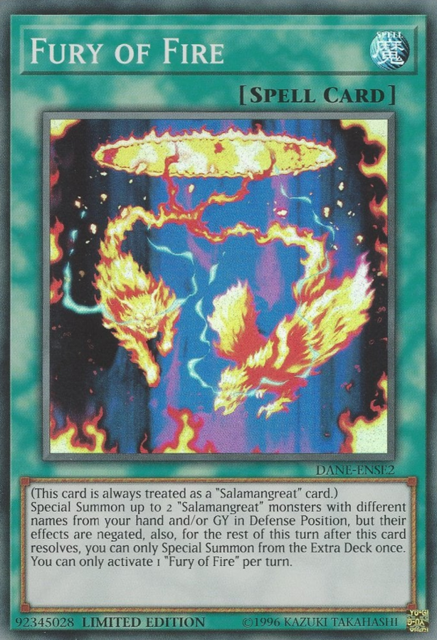 Fury of Fire [DANE-ENSE2] Super Rare | Total Play