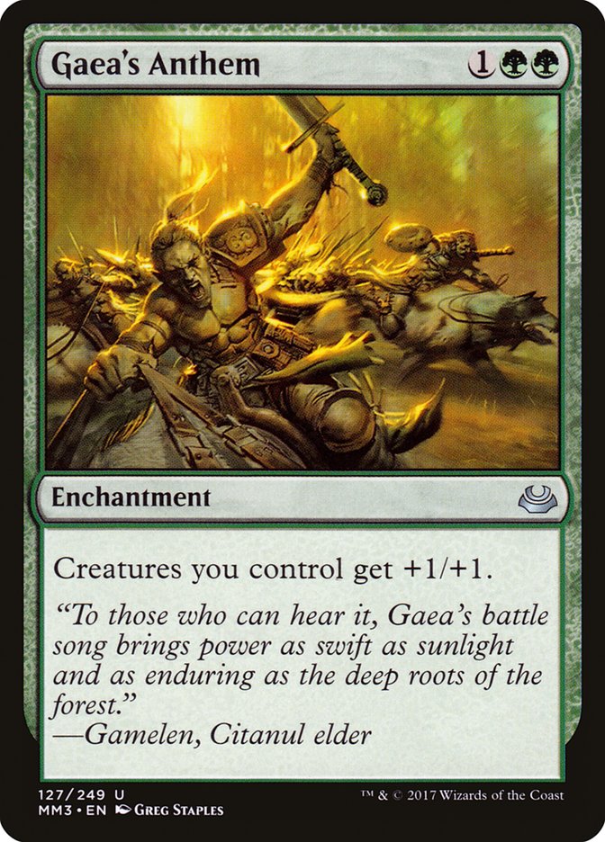 Gaea's Anthem [Modern Masters 2017] | Total Play