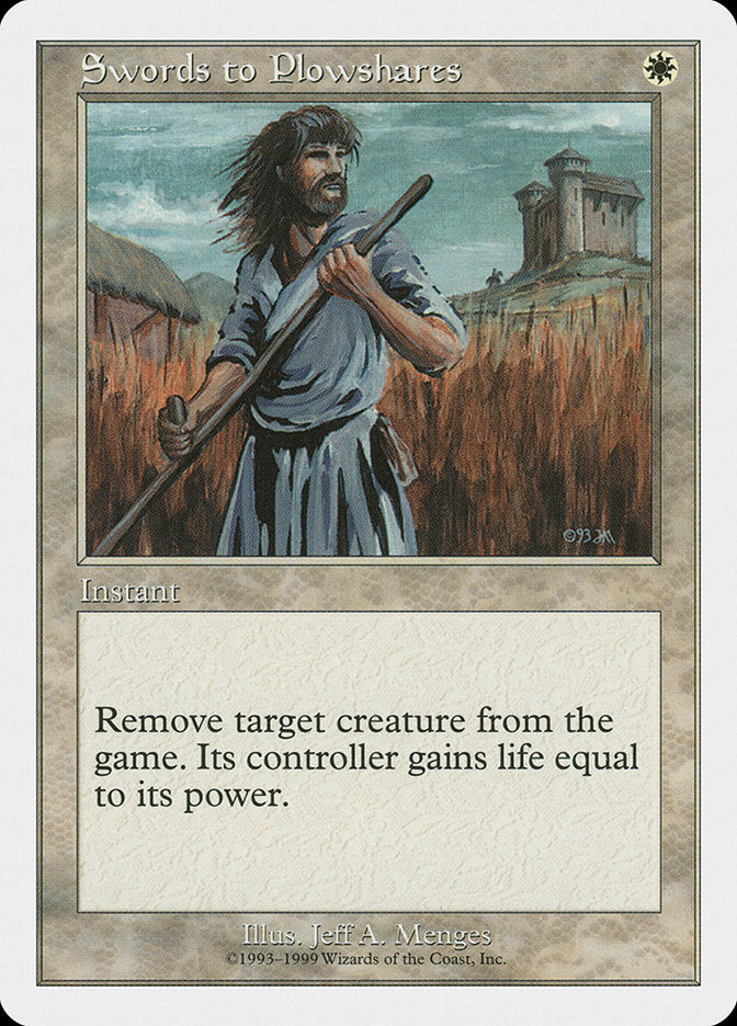Swords to Plowshares [Battle Royale] | Total Play