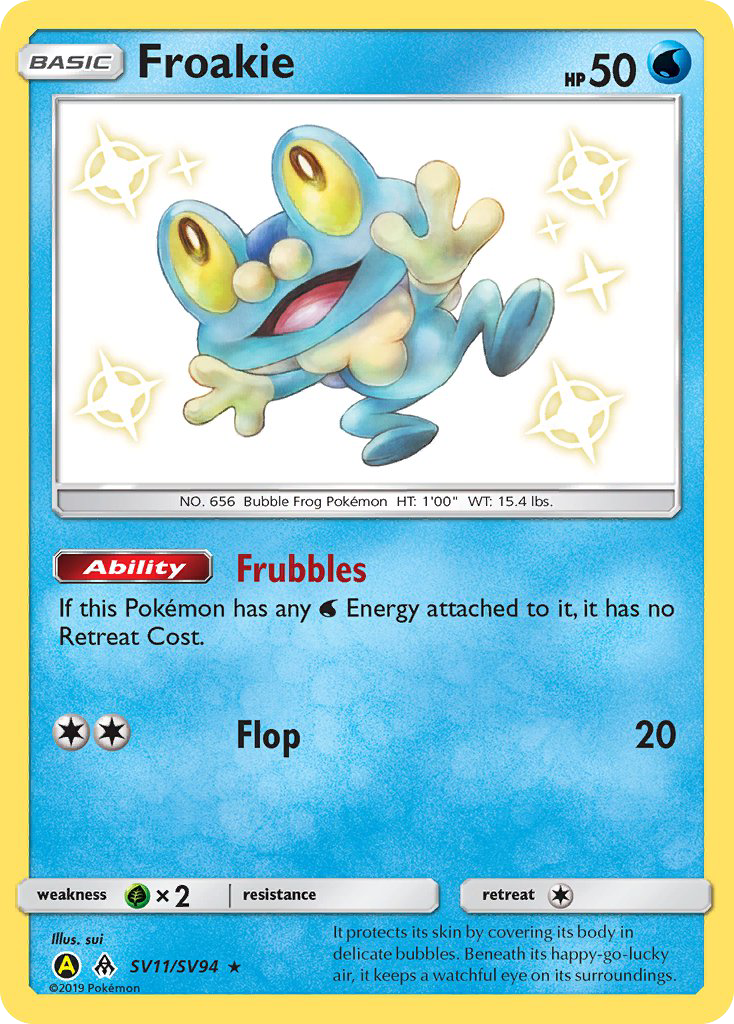 Froakie (SV11/SV94) [Sun & Moon: Hidden Fates - Shiny Vault] | Total Play