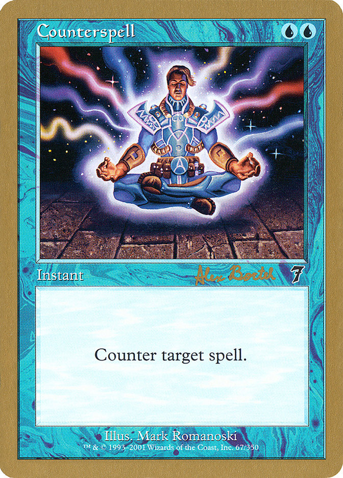 Counterspell (Alex Borteh) (7ED) [World Championship Decks 2001] | Total Play