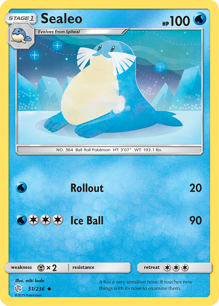 Sealeo (51/236) [Sun & Moon: Cosmic Eclipse] | Total Play
