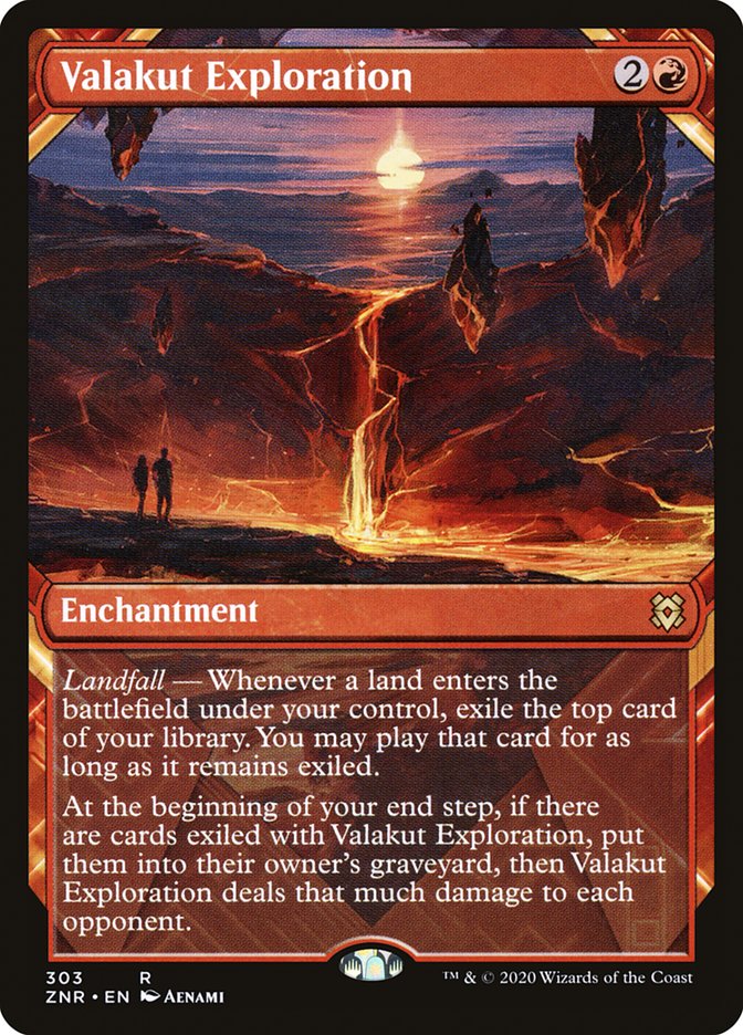 Valakut Exploration (Showcase) [Zendikar Rising] | Total Play