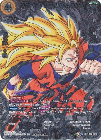 SS3 Tag Team Son Gohan (Vicious Rejuvenation Revival Pack) (DB1-102) [Promotion Cards] | Total Play