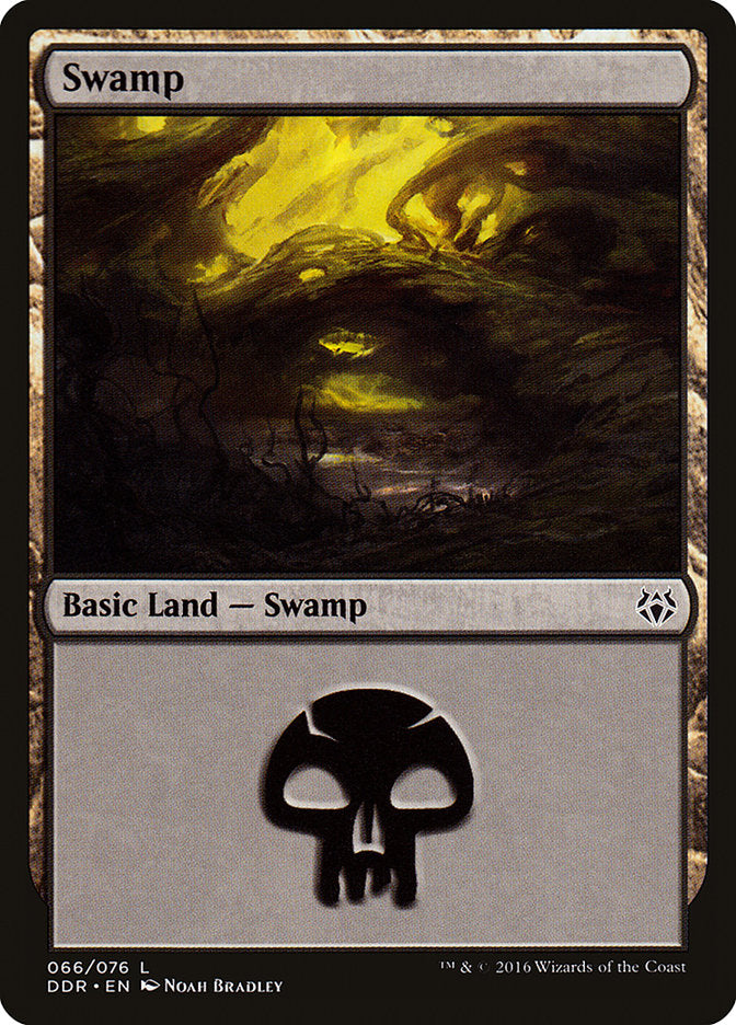Swamp (66) [Duel Decks: Nissa vs. Ob Nixilis] | Total Play