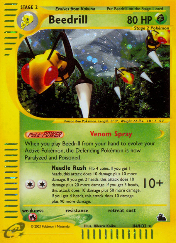 Beedrill (H4/H32) [Skyridge] | Total Play
