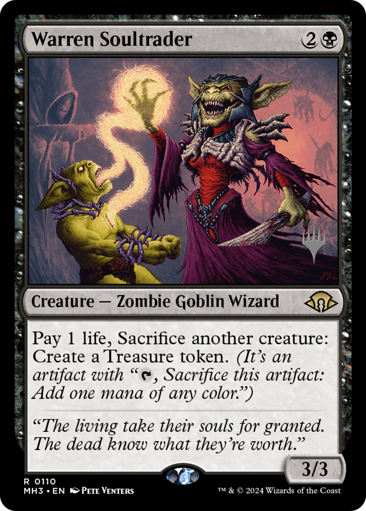 Warren Soultrader (Promo Pack) [Modern Horizons 3 Promos] | Total Play