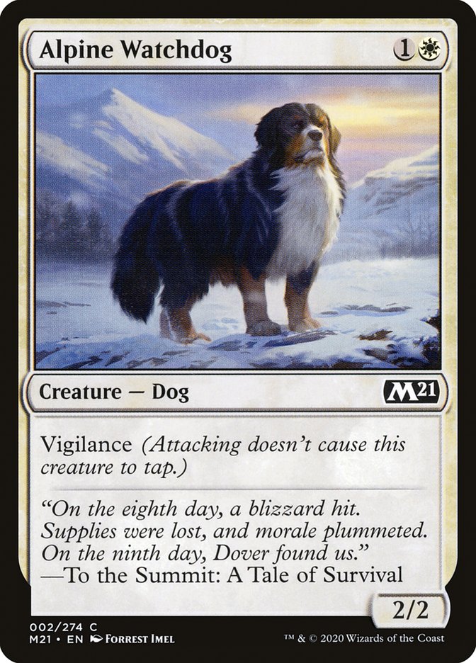 Alpine Watchdog [Core Set 2021] | Total Play