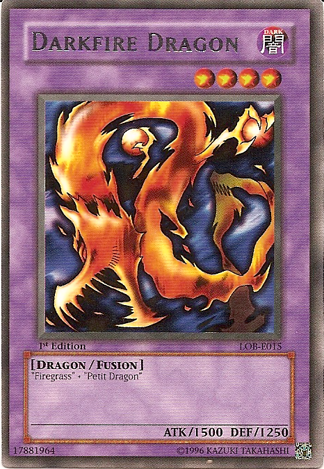 Darkfire Dragon [LOB-E015] Rare | Total Play
