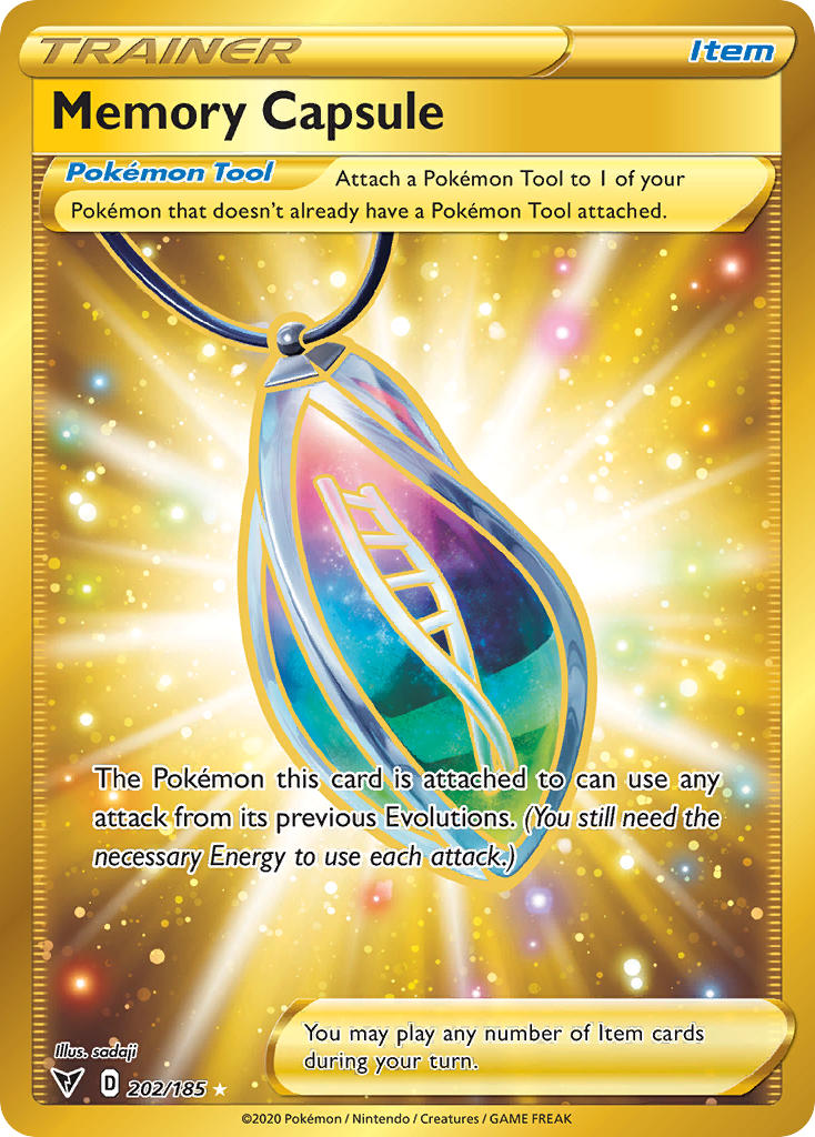 Memory Capsule (202/185) [Sword & Shield: Vivid Voltage] | Total Play