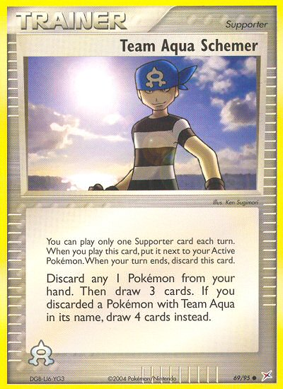 Team Aqua Schemer (69/95) [EX: Team Magma vs Team Aqua] | Total Play