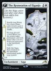 The Restoration of Eiganjo // Architect of Restoration [Kamigawa: Neon Dynasty Prerelease Promos] | Total Play