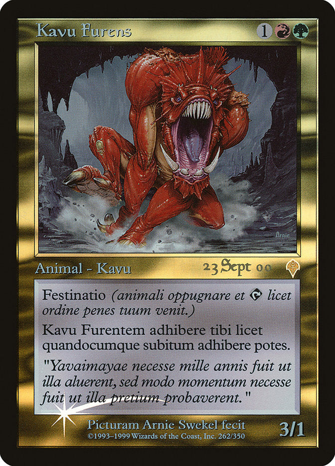 Raging Kavu [Invasion Promos] | Total Play