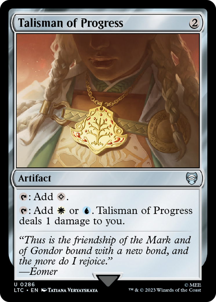 Talisman of Progress [The Lord of the Rings: Tales of Middle-Earth Commander] | Total Play