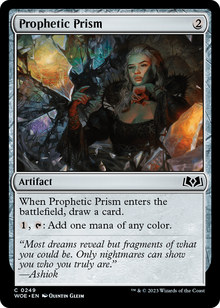 Prophetic Prism [Wilds of Eldraine] | Total Play