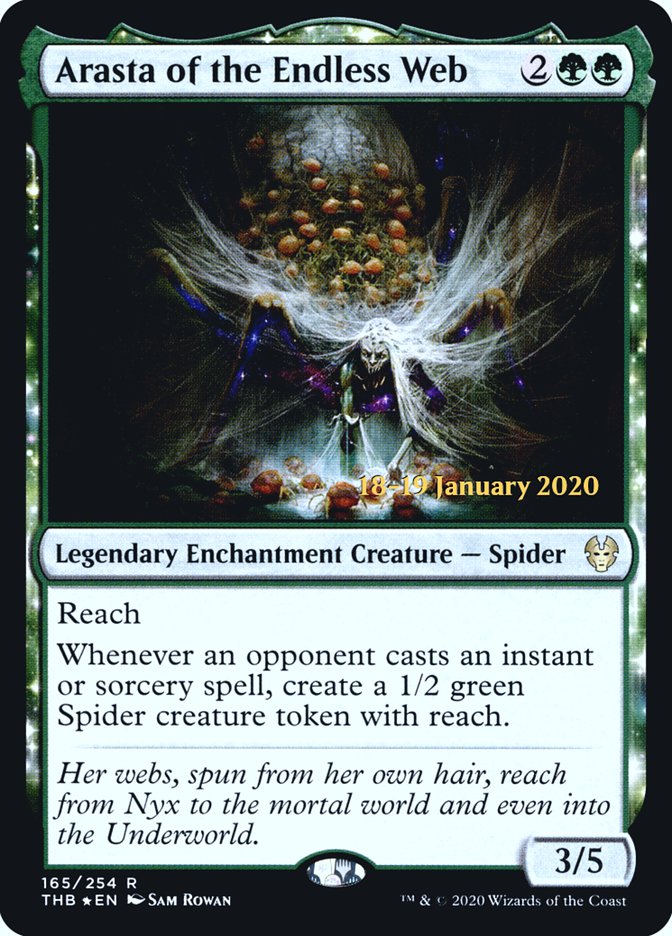 Arasta of the Endless Web [Theros Beyond Death Prerelease Promos] | Total Play