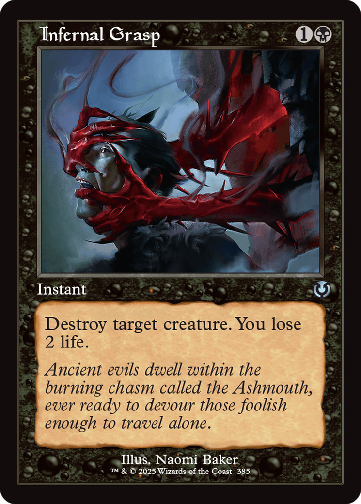Infernal Grasp (Retro Frame) [Innistrad Remastered] | Total Play